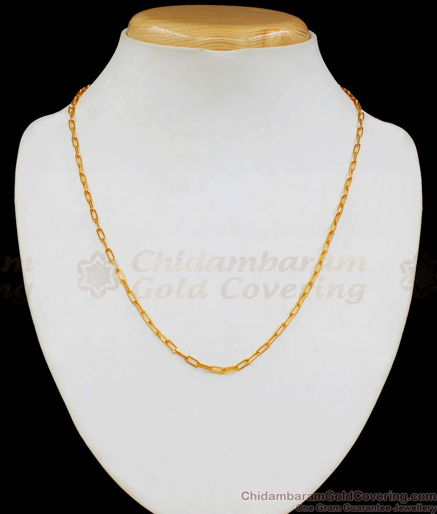 Simple chain design on sale gold